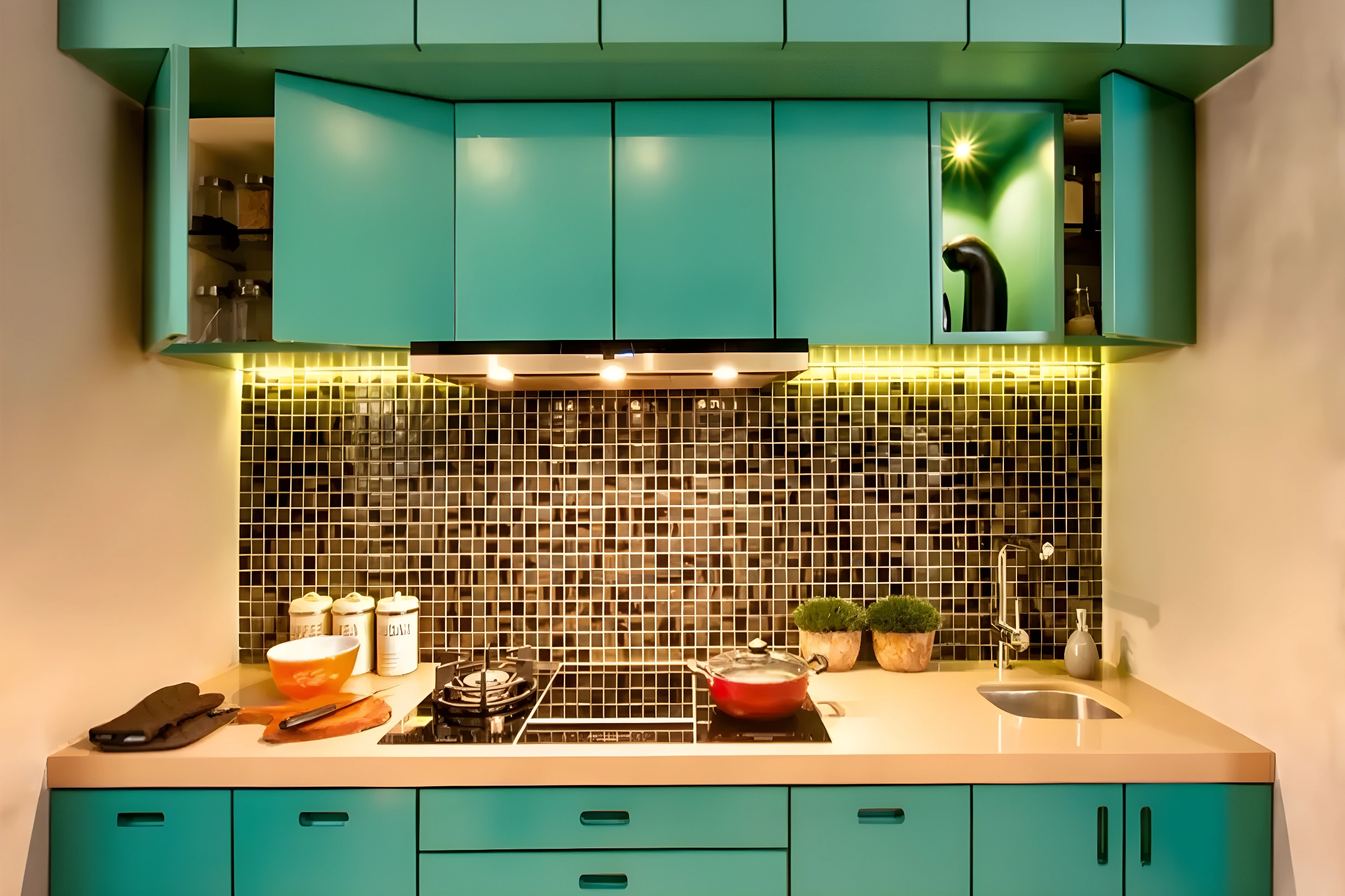 Read more about the article How to Style Your Kitchen with Solid Colour Laminates