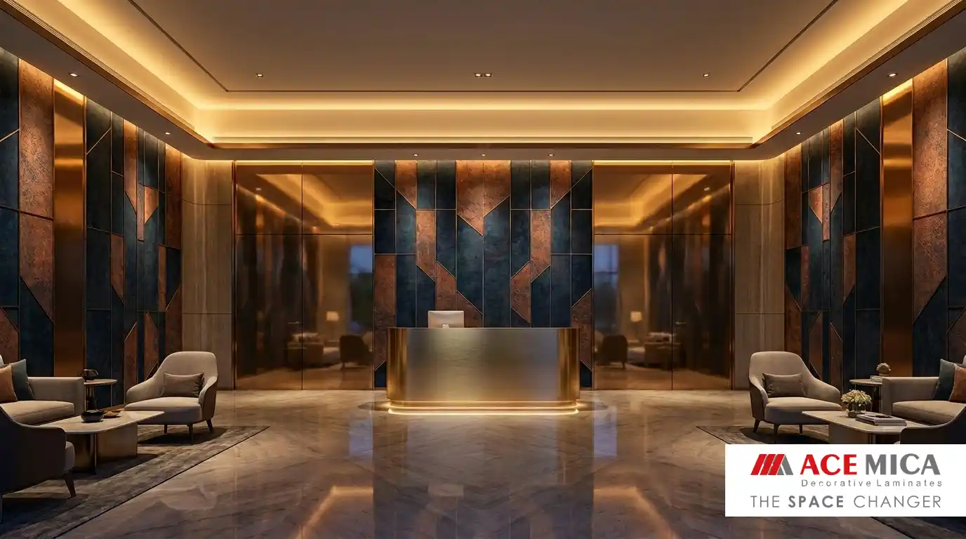 You are currently viewing Abstract & Metal Foil Laminates: A Practical Guide to Using Them in Indian Interiors